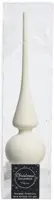 Decoris piek glas mat 26cm wolwit - afbeelding 1