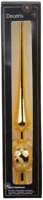 Decoris piek kunststof tak 30cm licht goud - afbeelding 2