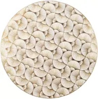 Decoris placemat waaier 38cm goud  kopen?