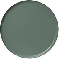 Decoris schaal metaal rond 42x2.5cm groen - afbeelding 2