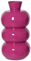 Decoris vaas ijzer deco 17x33cm fuchsia kopen?