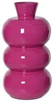 Decoris vaas ijzer deco 17x33cm fuchsia kopen?