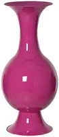 Decoris vaas ijzer deco 25x56cm fuchsia kopen?