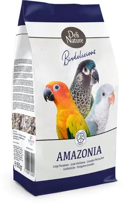 Deli Nature Birdelicious Amazonia grote parkieten 800g