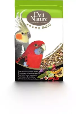 Deli Nature Down Under grote parkieten 800g