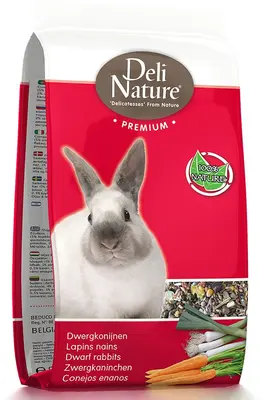 Deli Nature Dwergkonijnen 800 gr