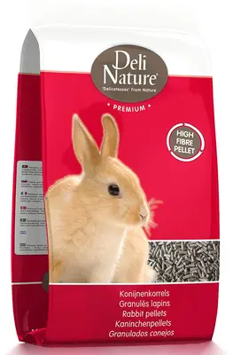 Deli Nature Premium konijnenkorrel 4kg - afbeelding 1