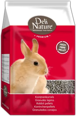 Deli Nature Premium konijnenkorrel 4kg - afbeelding 2