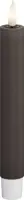 Deluxe Homeart LED dinerkaars real flame 2.2x15cm mocca 2 stuks - afbeelding 1
