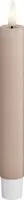 Deluxe Homeart LED dinerkaars real flame 2.2x15cm roze 2 stuks - afbeelding 1