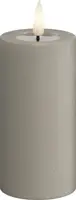 Deluxe Homeart LED kaars real flame 5x10cm zand  - afbeelding 1
