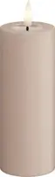 Deluxe Homeart LED kaars real flame 5x12.5cm roze  - afbeelding 1