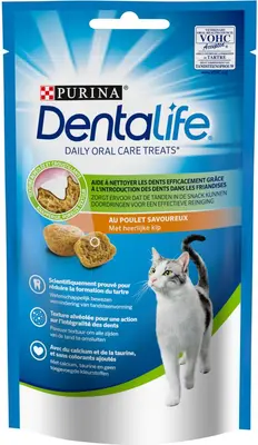 DentaLife® Daily Oral Care Kattensnack Met Heerlijke Kipsmaak 40g - afbeelding 6
