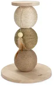 Designed by Lotte Elio krabbollen rubberhout d34h47.5cm naturel