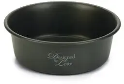 Designed by Lotte Feribo voer- en drinkbak hond donker grijs 16 cm