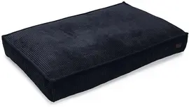 Designed by Lotte geribbeld hondenkussen antraciet 120 x 80 x 15cm - afbeelding 1
