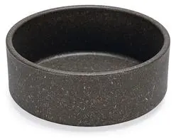 Designed by lotte hondenvoerbak Noor bamboo 300ml d12h4.5cm grijs