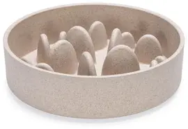 Designed by Lotte hondenvoerbak Pom anti-schrok bamboe 800ml d17.5h4.5cm beige kopen?