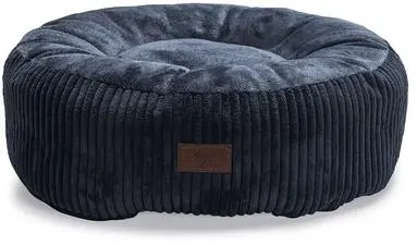 Designed by Lotte kattenmand Ribbed polyester 50x50x17 cm antraciet