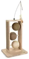 Designed by Lotte krabbollen Lomax rubberhout 34.5x29.5x50cm naturel kopen?