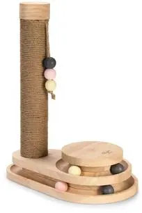 Designed by Lotte krabpaal Inez hout 38x24.5x47.5cm bruin