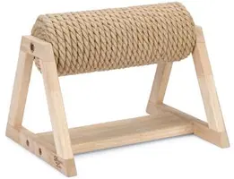 Designed by Lotte krabpaal Yves op voet hout 36x30x28cm bruin kopen?