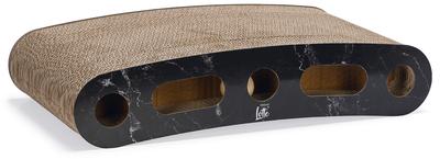 Designed by Lotte krabspeelgoed Suvi met speelballen karton/hout 46x25.5x9cm zwart