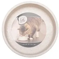 Designed by Lotte Noor kattenvoerbak bamboe 12 x 4,5cm 250ml - afbeelding 3