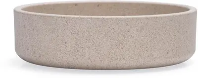 Designed by Lotte Noor kattenvoerbak bamboe 12 x 4,5cm 250ml - afbeelding 1