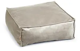 Designed by Lotte Velveti kattenkussen fluweel grijs 50x50x20 cm - afbeelding 2