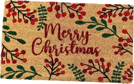 Deurmat merry christmas 45x75cm bruin kopen?