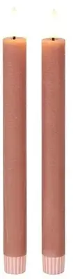 Dinerkaars rustiek ø2,2cm led ro lyon l s2 roze - afbeelding 1