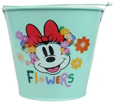 Disney Metalen Emmer – Minnie Mouse – Blauw