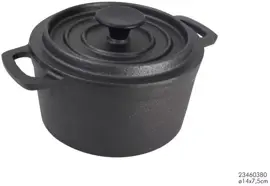 Dr. Grill Braadpan ø14x7,5cm gietijzer - afbeelding 2