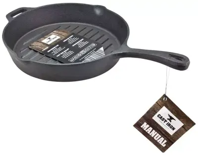 Dr. Grill Grillpan 26,5cm gietijzer