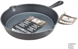 Dr. Grill Koekenpan 25cm gietijzer