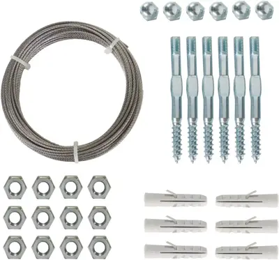 Draadset voor klimplanten d1.8mmx10 - afbeelding 1