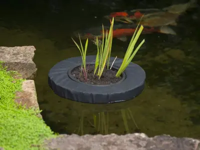 Drijvende plantentas d25cm - afbeelding 5