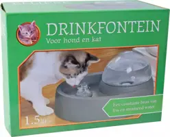 Drinkfontein 'Ellipse' 1,5 liter, antraciet kopen?