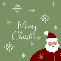 Duni 3-laags tissue servet funky santa 33x33cm groen 20 stuks kopen?