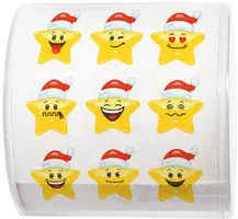 Duni 3-laags tissue toiletpapier santa stars 22m multi kopen?