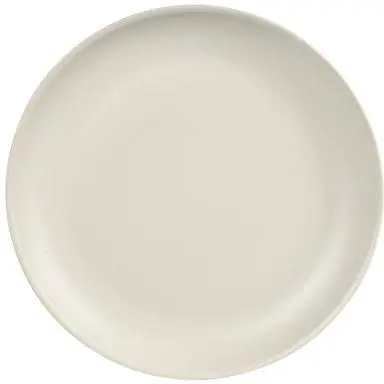 Duni bord kunststof  24x0cm taupe 