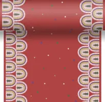 Duni dunicel 3-in-1 tafelloper candyman 40x480cm rood