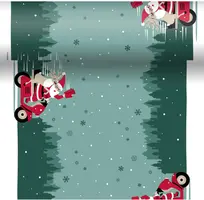 Duni dunicel 3-in-1 tafelloper jolly journey 40x480cm groen