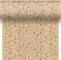 Duni dunicel 3-in-1 tafelloper natural yuletide 40x480cm bruin