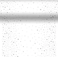 Duni dunicel 3-in-1 tafelloper silver stardust 40x4.8cm wit kopen?