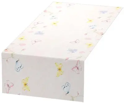 Duni dunicel 3-in-1 tafelloper sweet peach 40x480cm multi - afbeelding 2