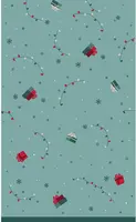 Duni dunicel tafelkleed jolly journey 138x220cm groen 1 stuks