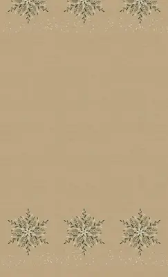 Duni dunicel tafelkleed natural charm 138x220cm bruin 1 stuks - afbeelding 2