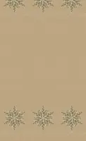 Duni dunicel tafelkleed natural charm 138x220cm bruin 1 stuks - afbeelding 2